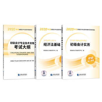 初级会计专业技术资格考试初级会计实务+经济法基础+大纲